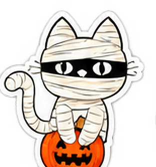 Halloween sticker preview 3