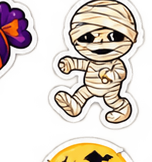 Halloween sticker preview 9